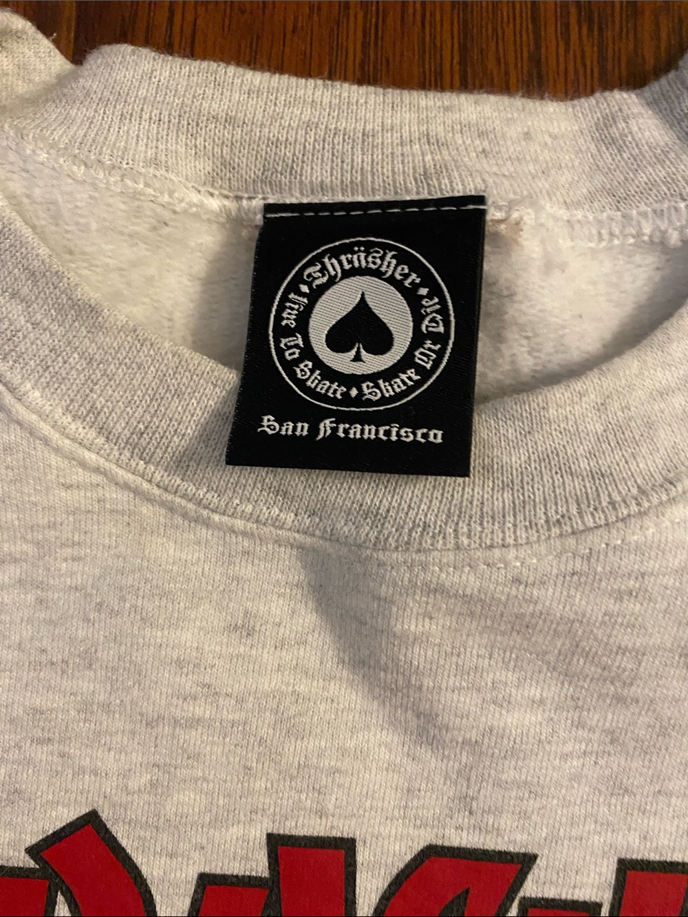 Thrasher Crewneck Sweatshirt - Picture 2 of 4